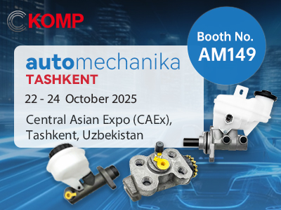 KOMP expondrá en Automechanika Tashkent, Uzbekistán